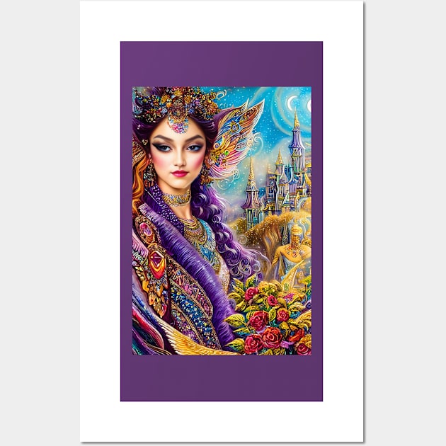 Mystical Princess Wall Art by PurplePeacock